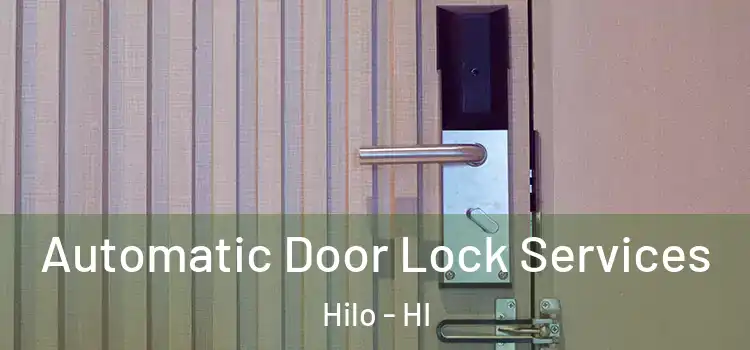 Automatic Door Lock Services Hilo - HI