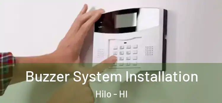  Buzzer System Installation Hilo - HI