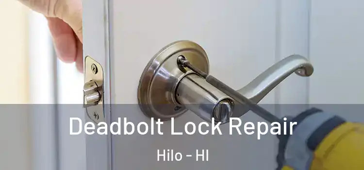 Deadbolt Lock Repair Hilo - HI