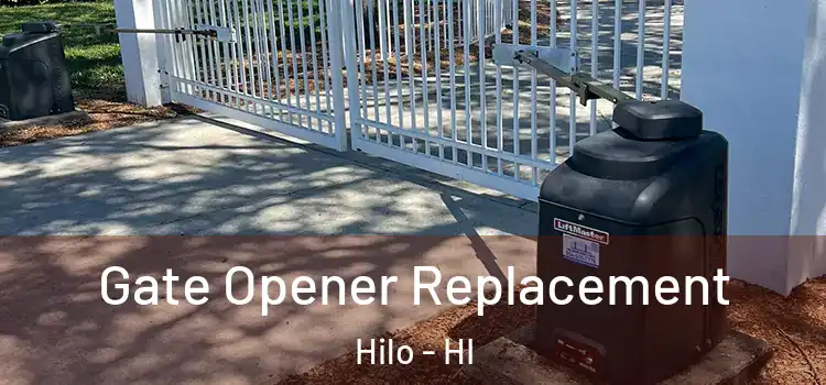 Gate Opener Replacement Hilo - HI