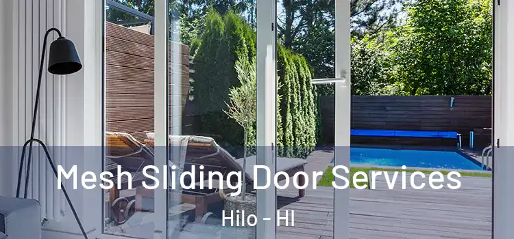 Mesh Sliding Door Services Hilo - HI